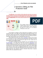 Camera Operators, Editing, & Film Production Guide