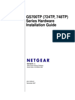GS700TP (724TP, 748TP) Series Hardware Installation Guide: Netgear, Inc