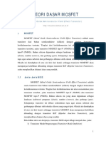 Teori Dasar Mosfet 11 Jenis Jenis Mos Metal Oxide Semiconductor Field Effect Transistor 1 Mosfet