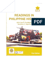 Readings in Philippine History by John Lee Candelaria 2018 1docx 1 PDF