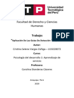 Facultad de Derecho y Ciencias Humanas: Trabajo: " "