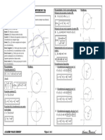 Guia de Formulas Geometria Analitica- Circunferencia