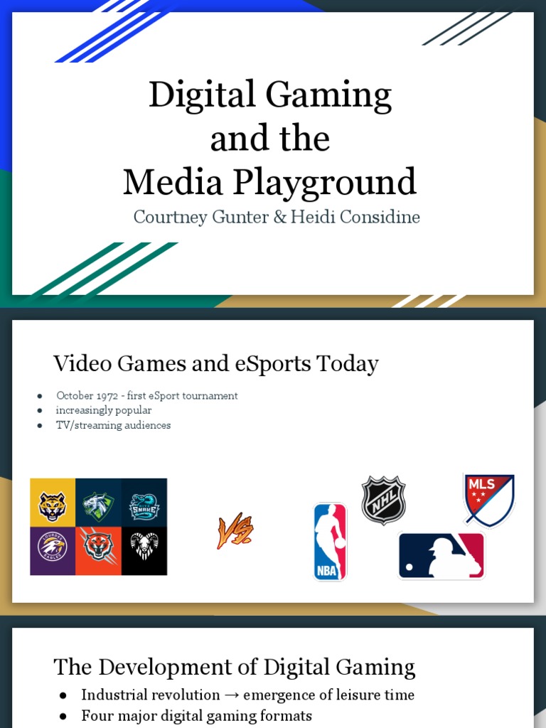 Exploring the Media Playground in Gaming | PDF | Video Games | Video ...
