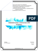 Administración Y Estructura Del PNFPDA