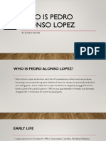 Who Is Pedro Alonso Lopez: by Donny Walter