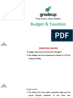 Budget & Taxation Explained