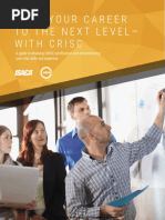 Take Your Career To The Next Level - With Crisc