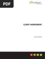 Exinity LTD ALPARI Client Agreement V8 PDF