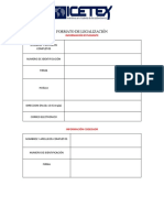 Formato de Legalización PDF