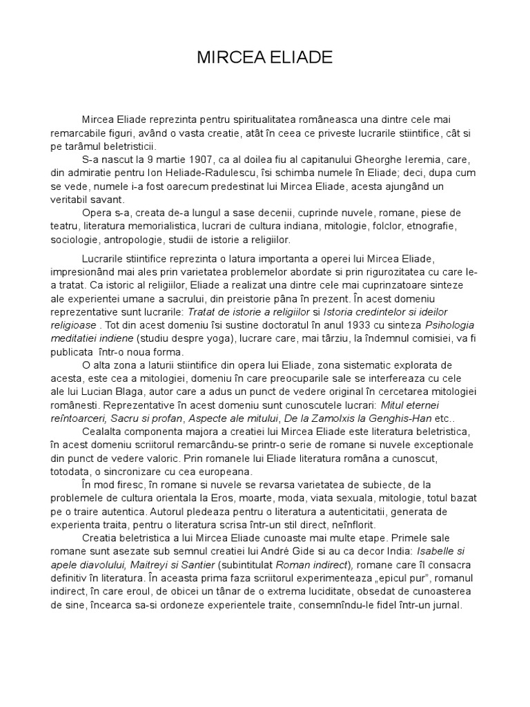 Eliade | PDF
