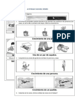 Paso del tiempo actividad