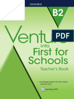 Venture Into First For Schools b2 Teachers Book PDF