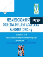 Histeria Colectiva Por Pandemia