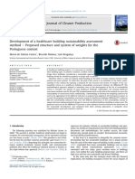 Journal of Cleaner Production: Maria de F Atima Castro, Ricardo Mateus, Luís Bragança