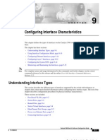 Configuring Interface Characteristics