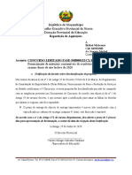 Notificações Da Decisão Sobre Desclassificação Da Proposta - EXAMES 2020