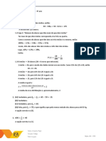 Resolucao - Teste 2 - 1P - 9ano