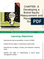 Developing A Brand Equity Measurement and Management System