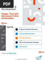 RPA Design & Development: Image, Text and Advanced Citrix Automation