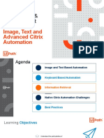 RPA Design & Development: Image, Text and Advanced Citrix Automation
