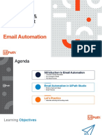 RPA Design & Development: Email Automation