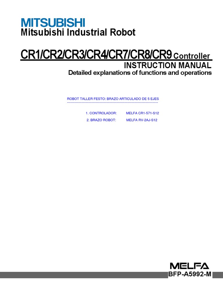 Melfa Basic 4 PDF | PDF | Computer Program | Programming