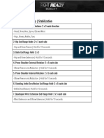 Week 1-6 FRC Mobility and Stabilization Exercises