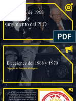 Elecciones de 1968 y 1970