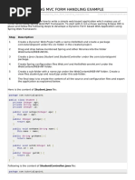 Spring MVC Form Handling Example