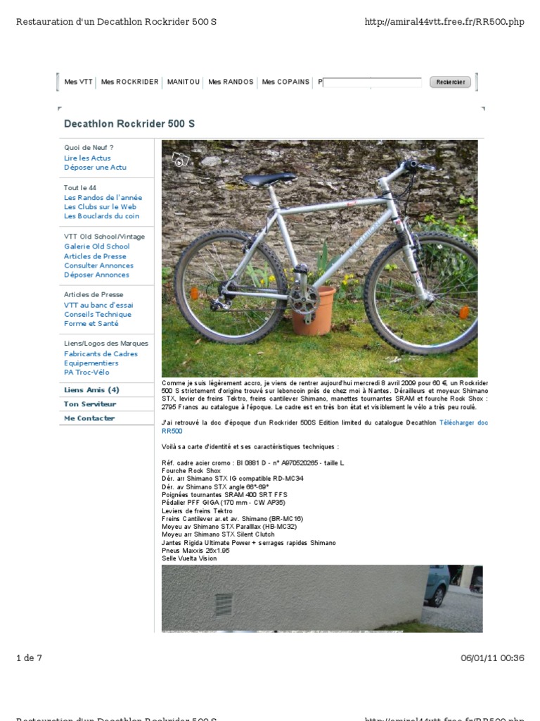 Decathlon PDF Equipement de sport Vehicule a propulsion humaine