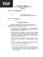 Counter Affidavit-Jaclupan