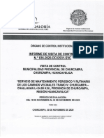 INFORME DE VISITA DE CONTROL Nº 036-2020-OCI-2931-SVC