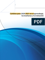 Cambios Evaluacion IB 2021 PDF