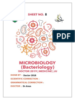Microbiology Sheet 8