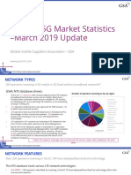 LTE and 5G Market Statistics - March 2019 Update: Global Mobile Suppliers Association - GSA