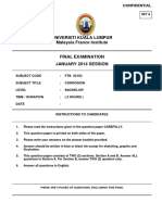 UniKL MFI Final Exam Corrosion Study Guide