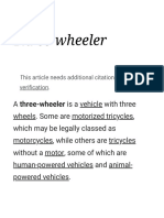 Three-wheeler Vehicles Explained