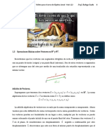 Operaciones Básicas Con Vectores