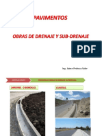 Obras de Drenaje y Sub-Drenaje