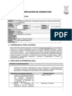 Planificación de Asignatura