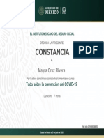 Constancia MAYRA CRUZ RIVERA PDF