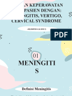 Askep Meningitis, Vertigo & Cervical Syndrome