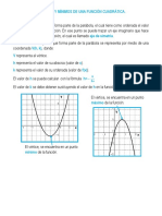 2.3.2 Vértice, Máximos y Mínimos de Una Función Cuadrática PDF