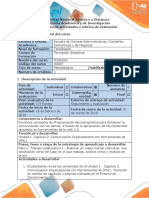 Guía de actividades y rúbrica de evaluación - Paso 2 - Comunicación Organizacional con Herramientas de (PNL)