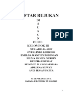 Daftar Rujukan KLP Iii