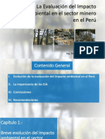 La Evaluación Del Impacto Ambiental en El Sector Minero en El Perú