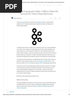 Benchmarking Apache Kafka - 2 Million Writes Per Second (On Three Cheap Machines) - LinkedIn Engineering
