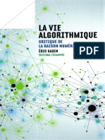 Eric Sadin - Vie algorithmique