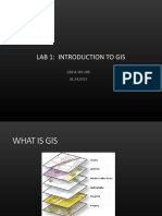 Lab 1: Introduction To Gis: LBR & WS 188 01.24.2013