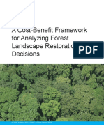 A Cost-Benefit Framework for Analyzing Forest Landscape Restoration Decisions (2015)